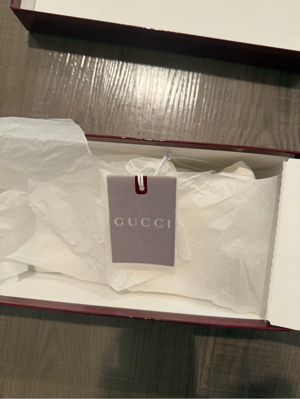 Gucci Black Leather Interlocking G Slide Sandals - Picture 7 of 8